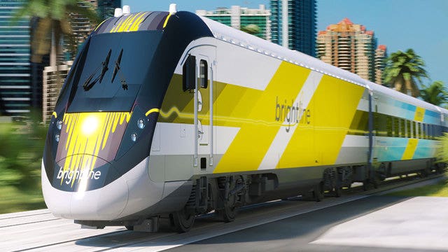 Coronavirus halts high speed train service in South Florida