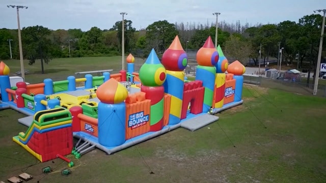 'World's Largest Bounce House' comes to Orlando