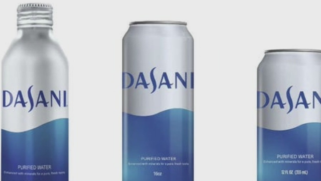 Coca-cola to begin selling Dasani water in aluminum cans