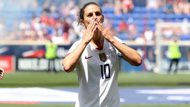 Soccer star Carli Lloyd willing and able to kick in the NFL
