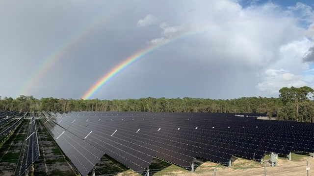Massive solar facility powers two of Disney's Florida theme parks with renewable clean energy