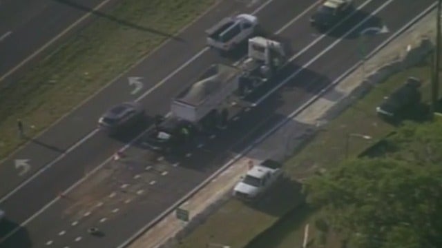 Pickup truck and semi-truck crash, pickup driver dead