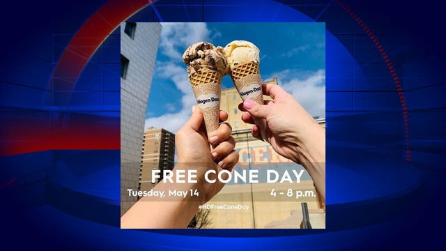 Häagen-Dazs giving away ice cream for 'Free Cone Day'