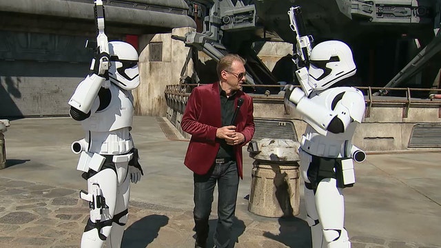 'Move along': Stormtroopers ready for Star Wars land crowds