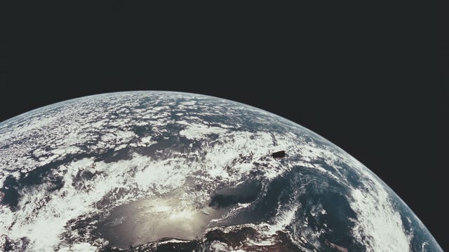 Astronaut casts absentee ballot from space