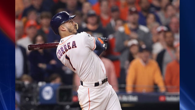Astros beat Dodgers 13-12 in 10th inning of World Series Game 5