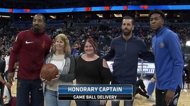 International soccer legend serves as honorary captain at Orlando Magic game