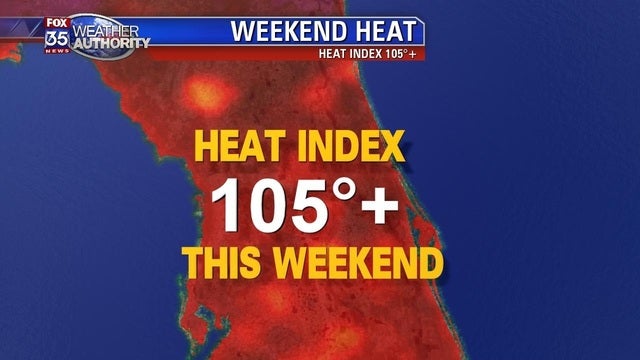 Above normal heat expected this weekend