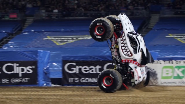Crowds celebrate Monster Truck World Finals XX