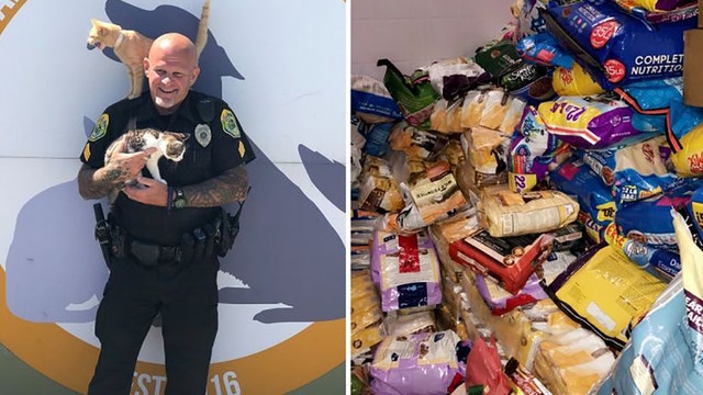 Police department accepts animal shelter donations in lieu of cash for parking tickets