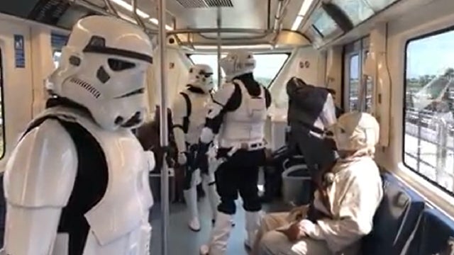 Orlando International Airport gets tourists from out of this world