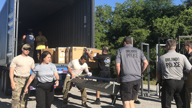 Local law enforcement donating $900,000 worth of equipment to Puerto Rico