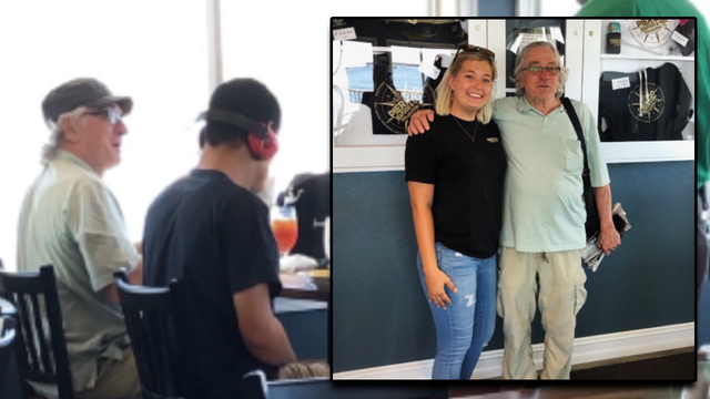 Actor Robert De Niro spotted at Central Florida restaurant