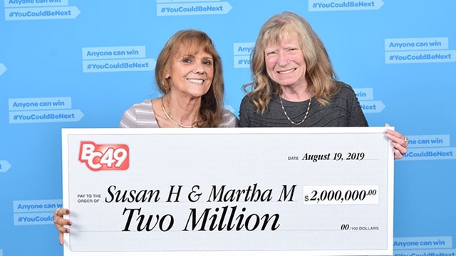 Best friends of 50 years buy lotto ticket, win $2 million