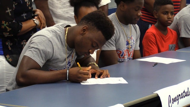 Deltona football player with prosthetic leg signs with Bluefield College
