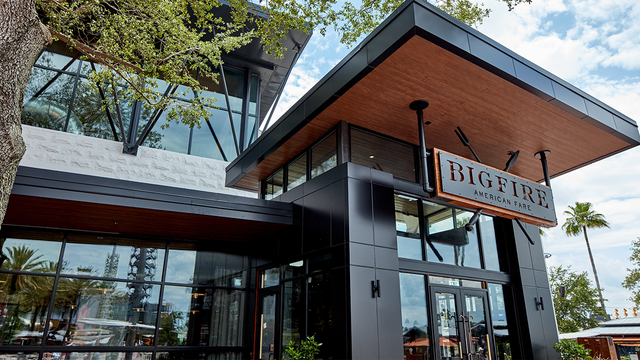 New restaurant, Bigfire, opens at Universal Orlando Resort's CityWalk