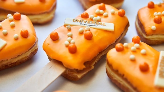 Orange creamsicle-inspired doughnut unveiled at Voodoo Doughnut