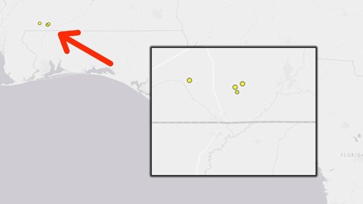 Series of earthquakes hit near Florida-Alabama border ...