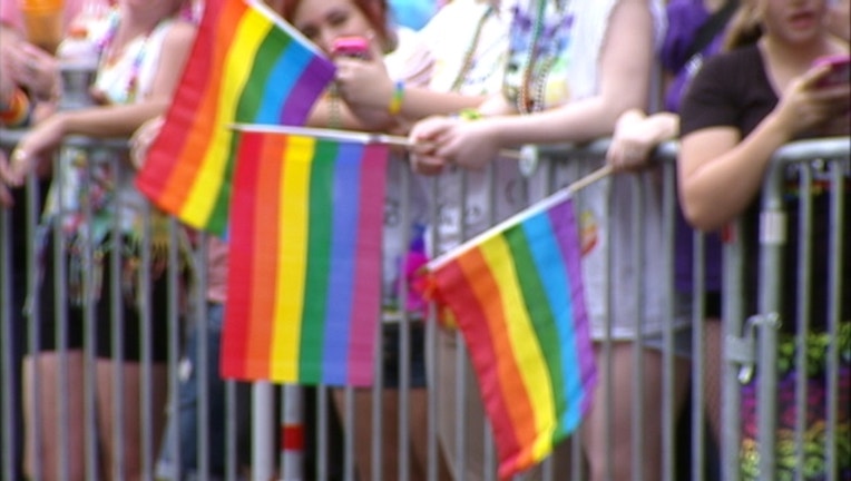 Gay LGBT rainbow flags-409650