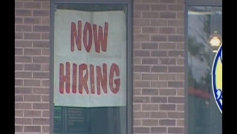 Hiring sign