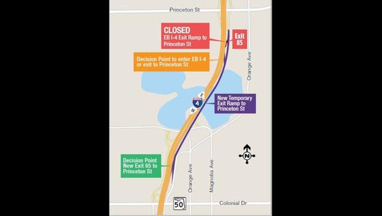 ddc95ac4-Traffic shift I-4 at Princeton Street