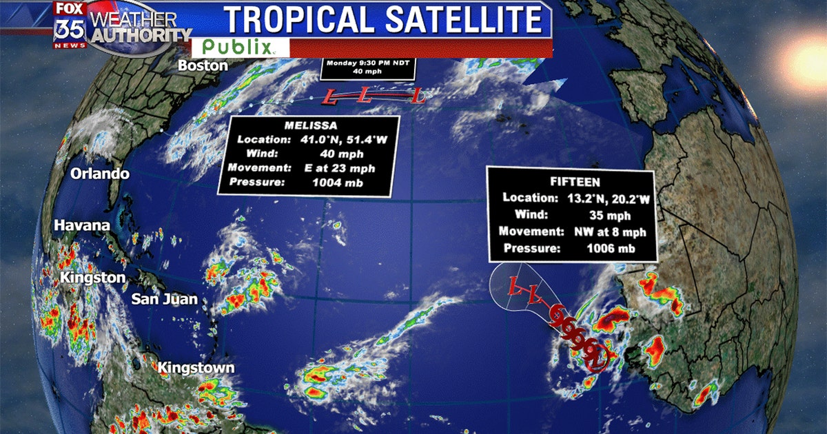 Tropical Depression forms in eastern Atlantic | FOX 35 Orlando