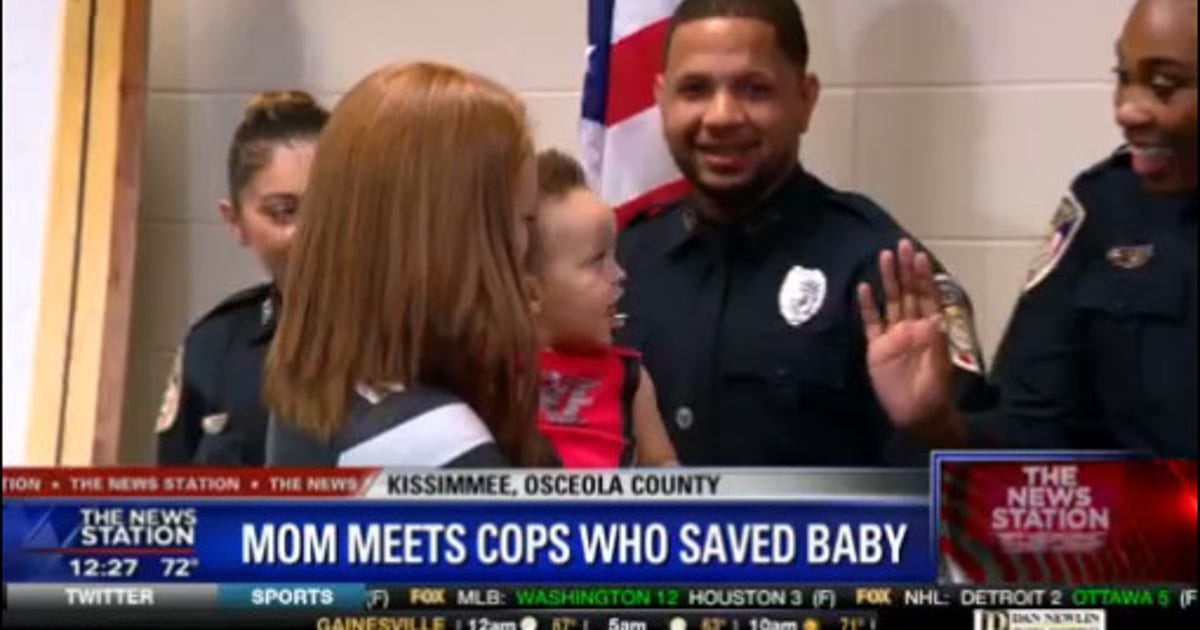 Kissimmee mom thanks police officers who saved baby | FOX 35 Orlando