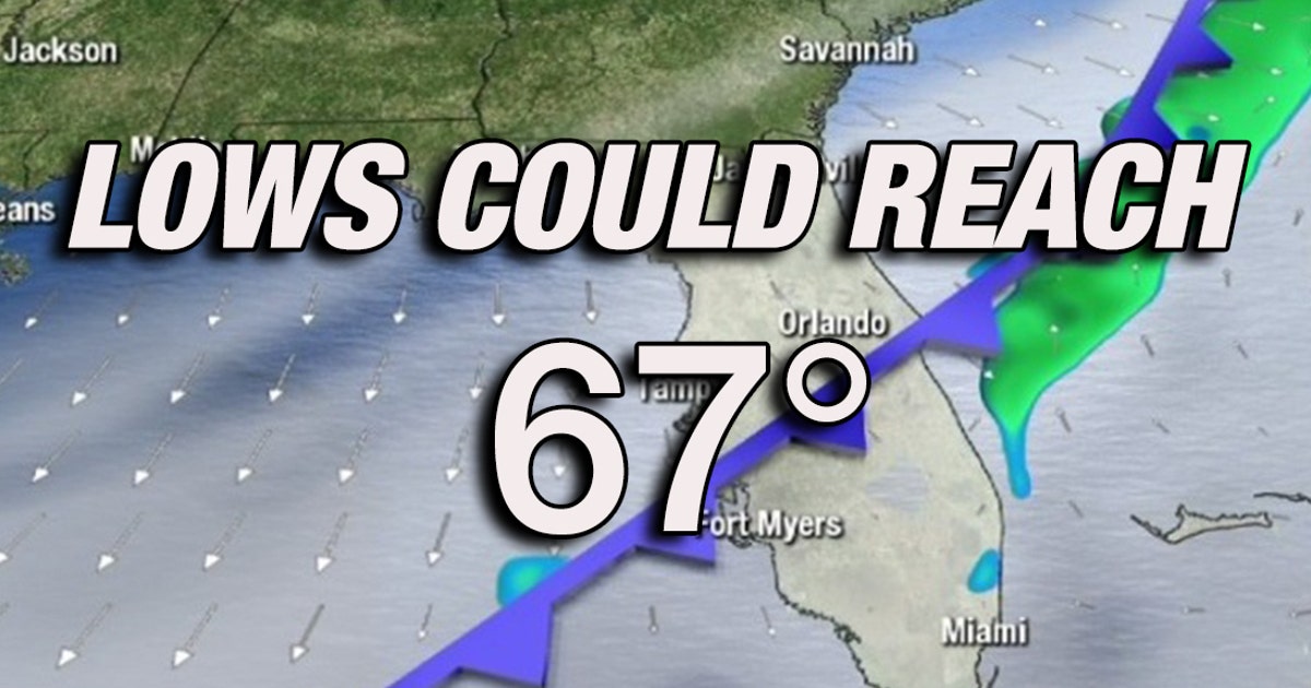Central Florida could wake up to temperatures in the 60s this week ...