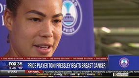 Toni Pressley back to soccer after battling breast cancer