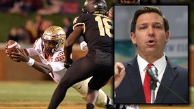 Florida Governor DeSantis backs efforts to allow college athletes to earn money