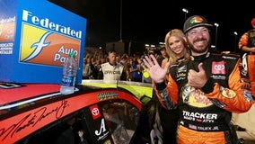 Truex wins again at Richmond; Gibbs' Jones disqualified