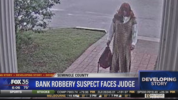 Sheriff: Man dressed as woman robs bank, steals deputy's car