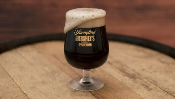 Yuengling, Hershey's join forces to create limited-edition chocolate porter beer