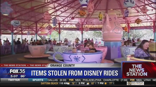 Disney World reports $20,000 worth of attraction items missing