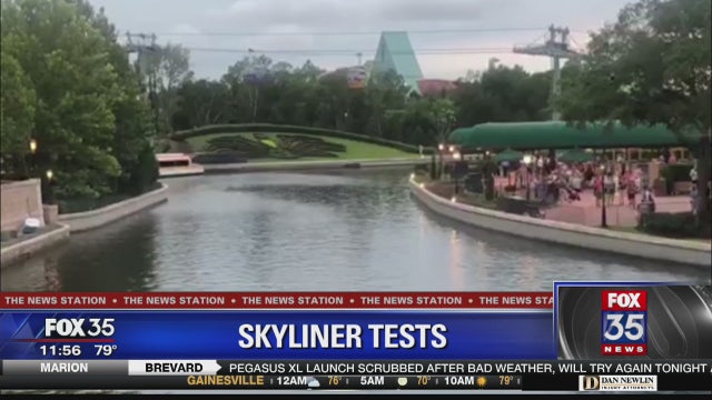 Disney testing Skyliner gondola system for reopening