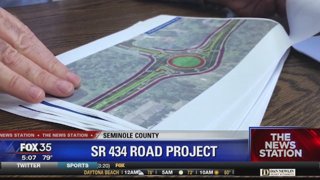 3 roundabouts planned for SR 434 in Seminole County