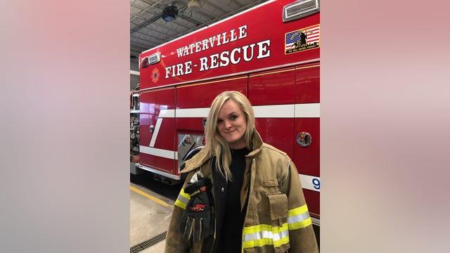Maine fire department welcomes their first female firefighter
