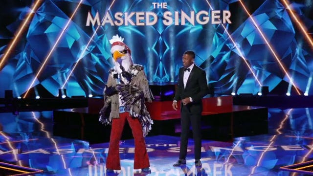 'The Masked Singer' unmasks the celebrity contestant behind the eagle