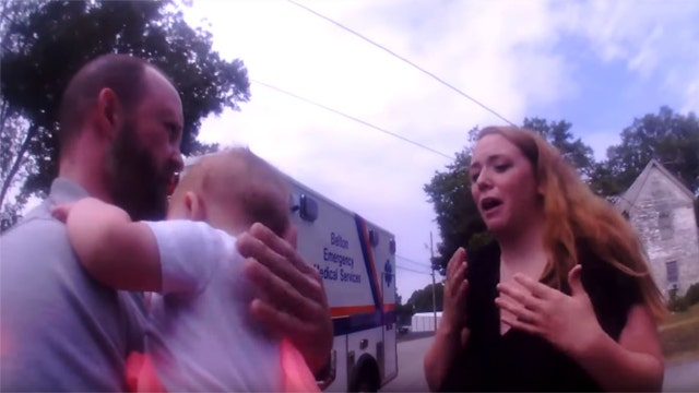 Bodycam captures South Carolina police officer helping 4-month-old infant choking on Tylenol