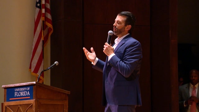 Protesters crash Donald Trump Jr. speech at UF
