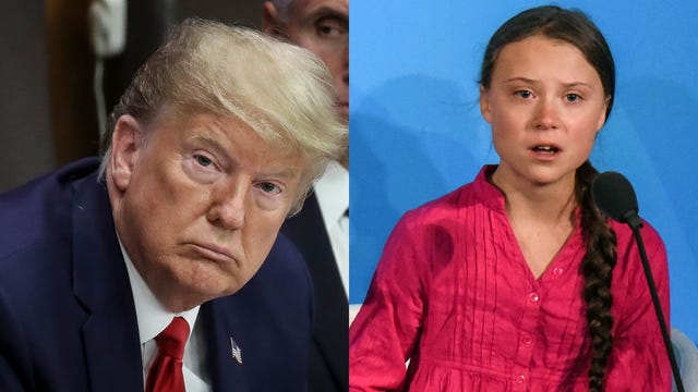 'Seems like a very happy young girl': Trump mocks teen climate activist Greta Thunberg on Twitter