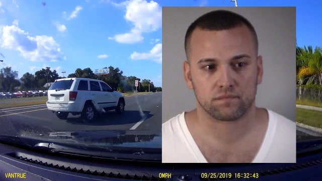 Driver charged after road rage incident caught on camera, police say