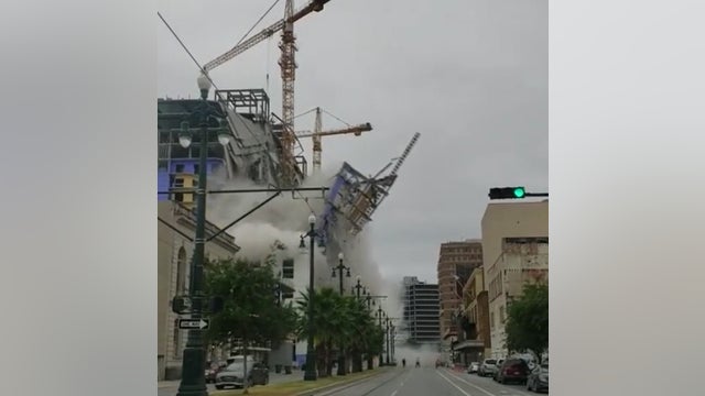 New Orleans Hard Rock hotel under construction collapses; at least 1 dead, multiple injured