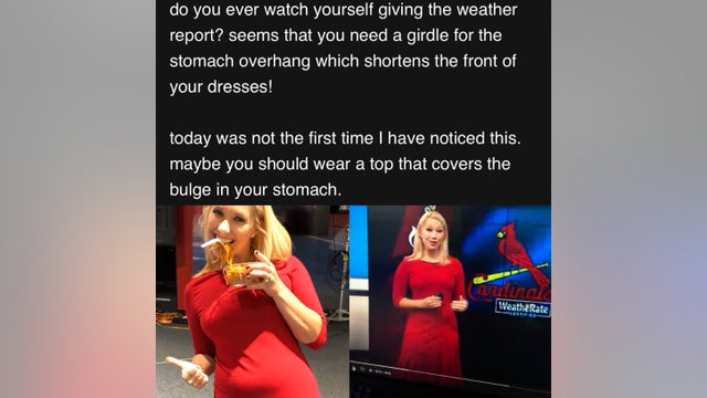 Meteorologist slams fat-shaming critic: 'I like pasta, bread and cheese too much to obsess over my weight'
