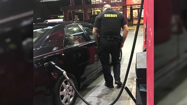 Deputy pumps, pays for gas for handicapped woman who couldn't afford to get home