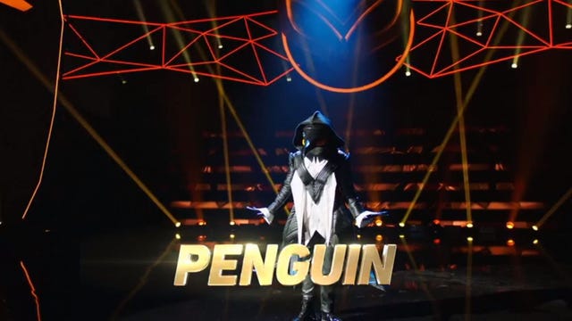 The penguin is prepared to ice out the competition on 'The Masked Singer' Season 2