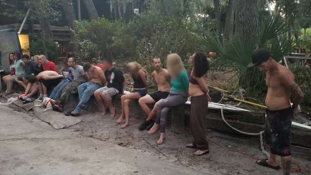 'Operation Meth-O-Ween': Deputies arrest 12 people in drug sweep of problem residence