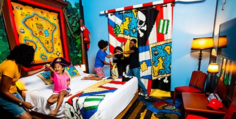 Legoland Offers First Look At New Pirate Island Hotel