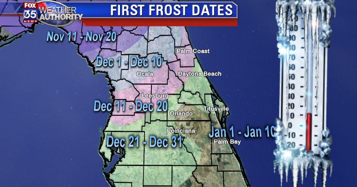 First frost in Central Florida? | FOX 35 Orlando