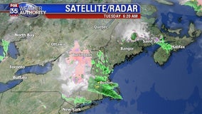 Freezing rain, snow for New York & New England